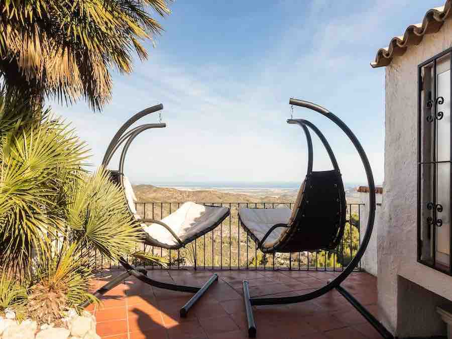Terras superior Suite