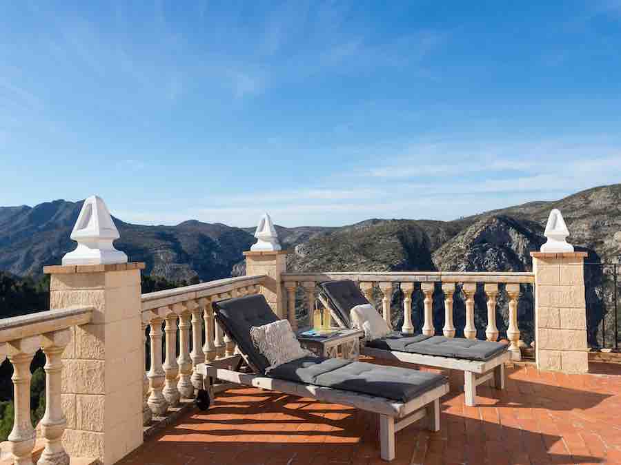 Terras superior Suite