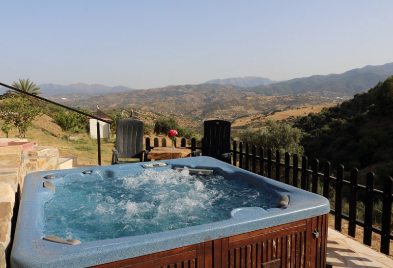 Jacuzzi naast La Casita