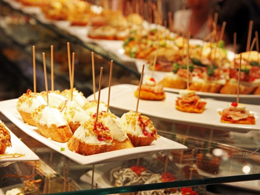 9 pintxos