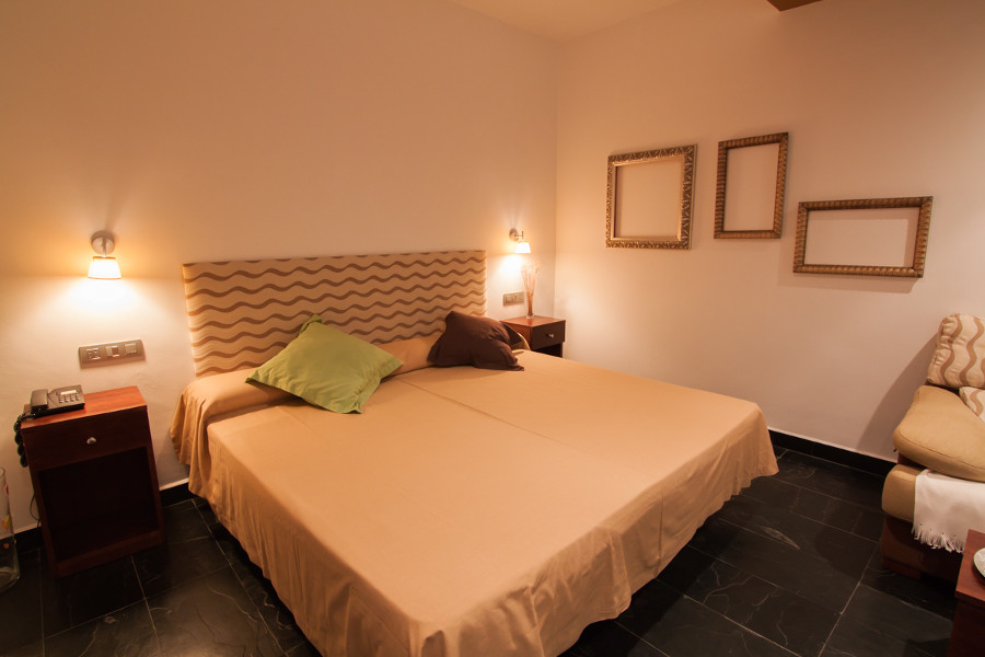 Junior suite met jaccuzi in het hotel in el Chorro