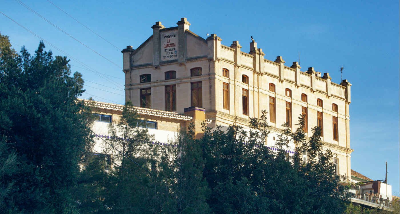 hotel in oude meelfabriek in el Chorro
