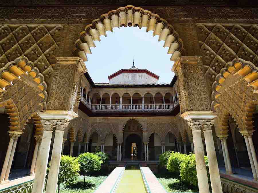 Het Alcázar in Sevilla