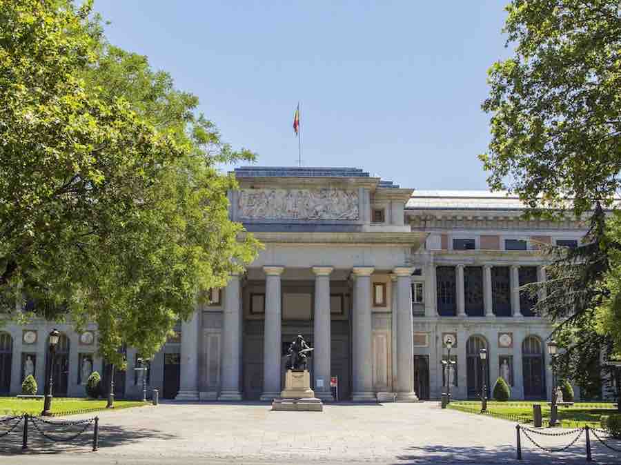 Het Prado museum in Madrid