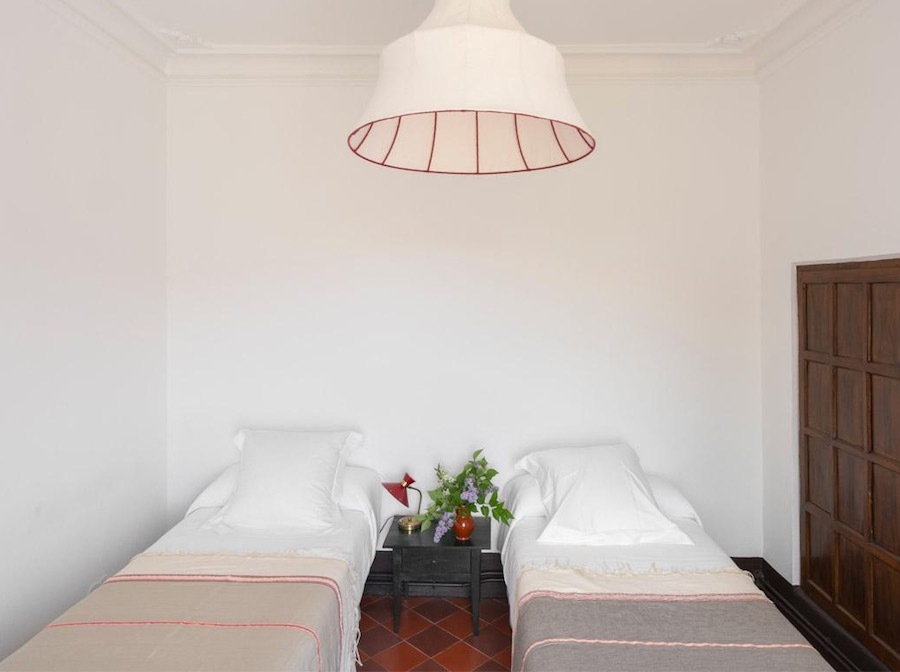 Twin beds bij de Suite
