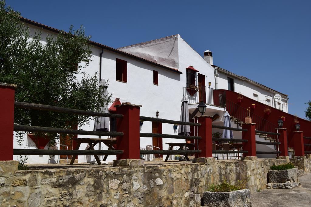 De Façade van de Andalusiche boerenhoeve