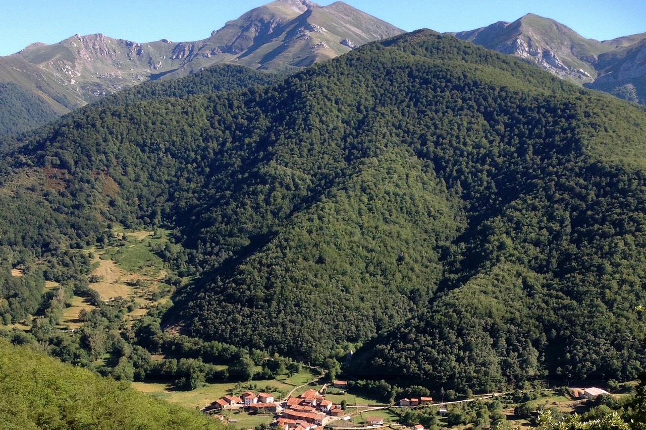 Vallei in de omgeving van Potes, Picos de Europa