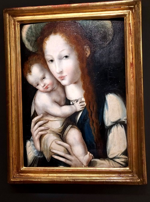 Maria met kind in de Kathedraal van Segovia