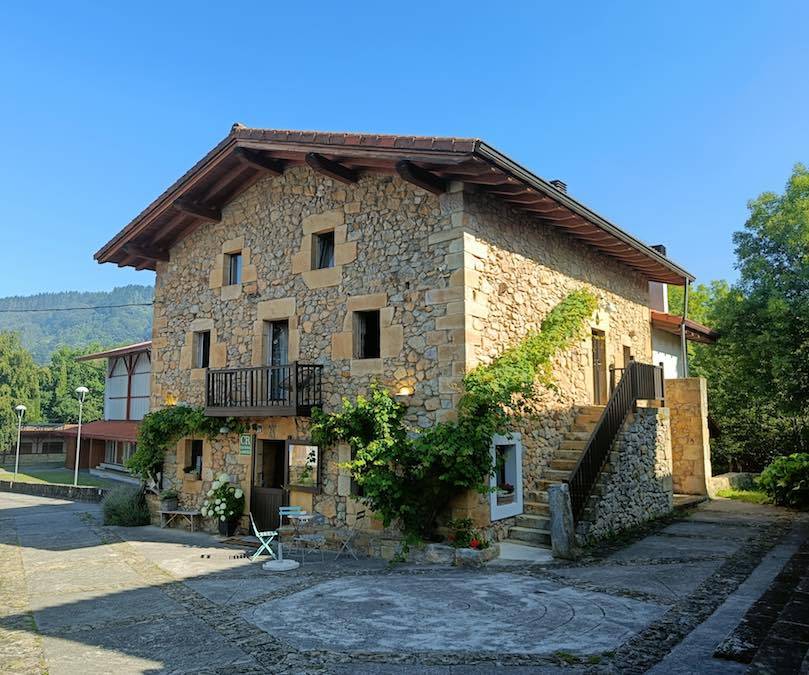 het Ardanza hotel bij Durango