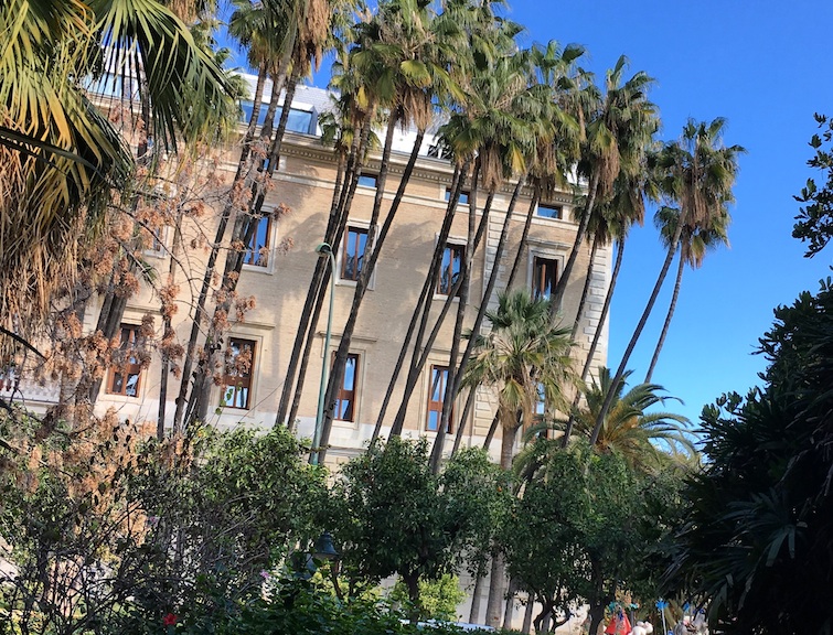 Het museo de bellas Artes in Malaga