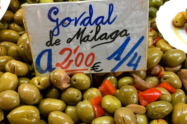 Olijven op de Mercado Central