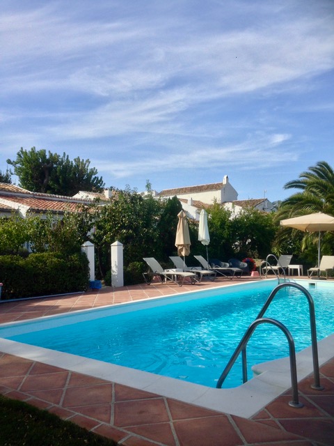 Hotel bij Ronda zwembad