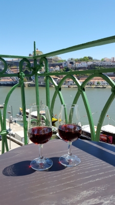 Port in de Sandeman bodega aan de Douro