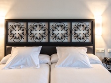 Detail van één van de kamers