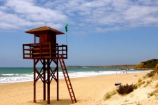 Het strand in Conil