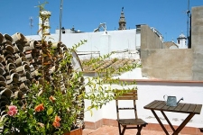 Dakterras appartement Santa Cruz