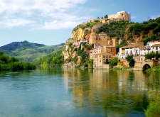 Miravet, aan d Ebro