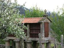 Horreo,  een graanschuur