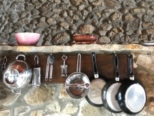 Detail van de keuken
