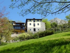 Een van de hotels in het oosten van Asturië
