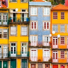 Prachtige gevels in Porto