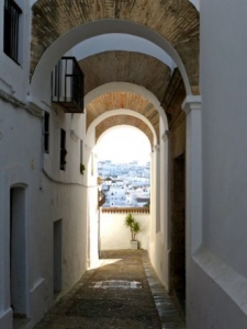 Straatje in Vejer de la Frontera