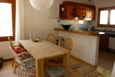 Salon met open keuken