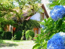 Het tuinhuisje op het landgoed bij Lousada