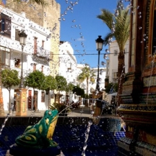 Plaza de España in Vejer de la Frontera