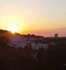 Zonsondergang Vejer de la Frontera