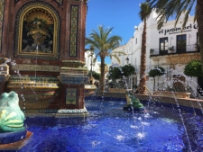 Het Plaza de España in Vejer