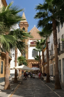 Calle Virgen de la Palma, in La Viña