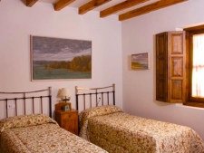 Een van de slaapkamers