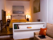 Een van de slaapkamers