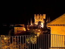 Uitzicht op Segovia vanuit hotel