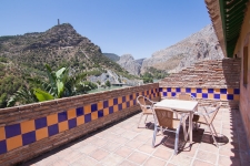 appartement met terras en geweldig uitzicht over de el chorro kloof