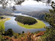 Natuurgebied las Hurdes in het noorden van de Extremadura