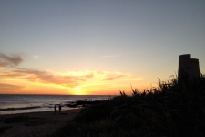 Avondlucht bij El Torre, El Palmar