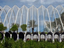 Valencia, Umbracle, Ciudad de las Artes y la Ciencias - architect Santiago Calatrava