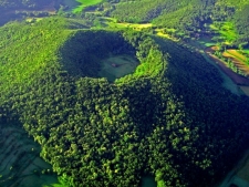 Het vulkaanlandschap van de Garrotxa