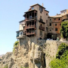 De 'hangende huizen' - Casas Colgadas in Cuenca