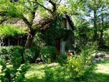 Ons tuinhuisje  op het landgoed in Porto e Norte