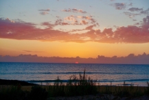 El Palmar, zonsondergang