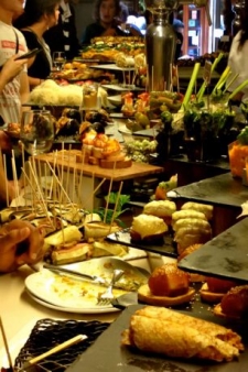 Pintxos in Casco Viejo in San Sebastian