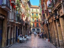 Straatje in Bilbao