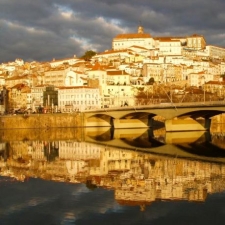 Zicht op Coimbra