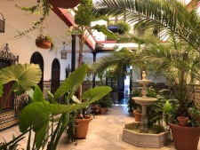 Patio van ons hotel in Córdoba