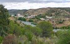 In het zuiden van de Alentejo, de Guadiana rivier