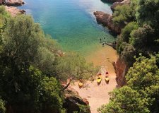 Onderdeel van het lange afstandspad Cami de Ronda