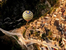 Ballonvaart boven Bocairent
